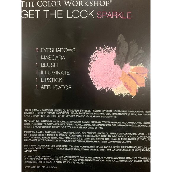 Markwins Make Up Kit 11 Piece Color Workshop Lipstick Eye Shadow Blush Mascara - Picture 2 of 3